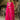 Pretty as hot pink Floor length gown with dupatta Fabric