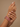 Model wearing slim ruby pink CZ bangle set on her wrist