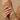 Model wearing kundan polki ruby kada bangles on her wrist