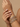 Model wearing kundan polki ruby kada bangles on her wrist