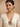 Model wearing the Victorian polki navratan pendant long chain necklace set with matching earrings